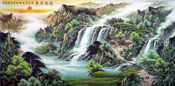 办公室挂什么画最吉利,什么属相不能挂山水画(图2) 办公室挂什么画最吉利,什么属相不能挂山水画(图2)