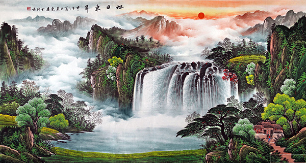 办公室挂什么画最吉利，什么属相不能挂山水画(图3)