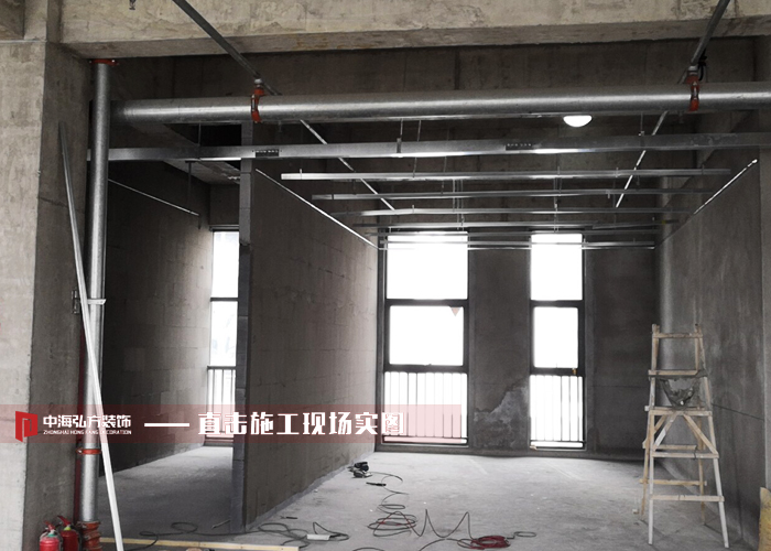【中海弘方装饰】苏博咨询项目施工进行中(图1)