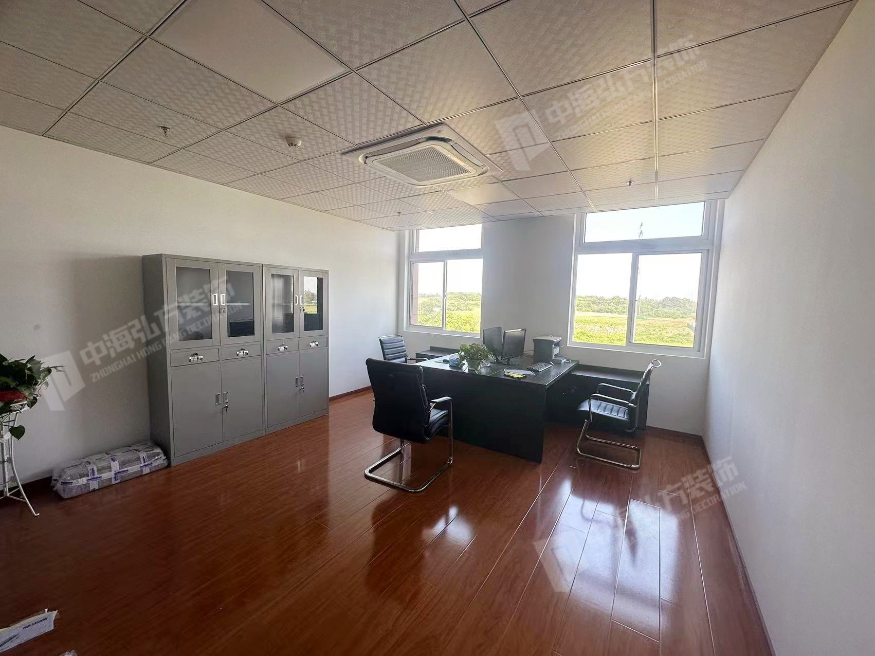 东一办公室装修完工实景图(图5)