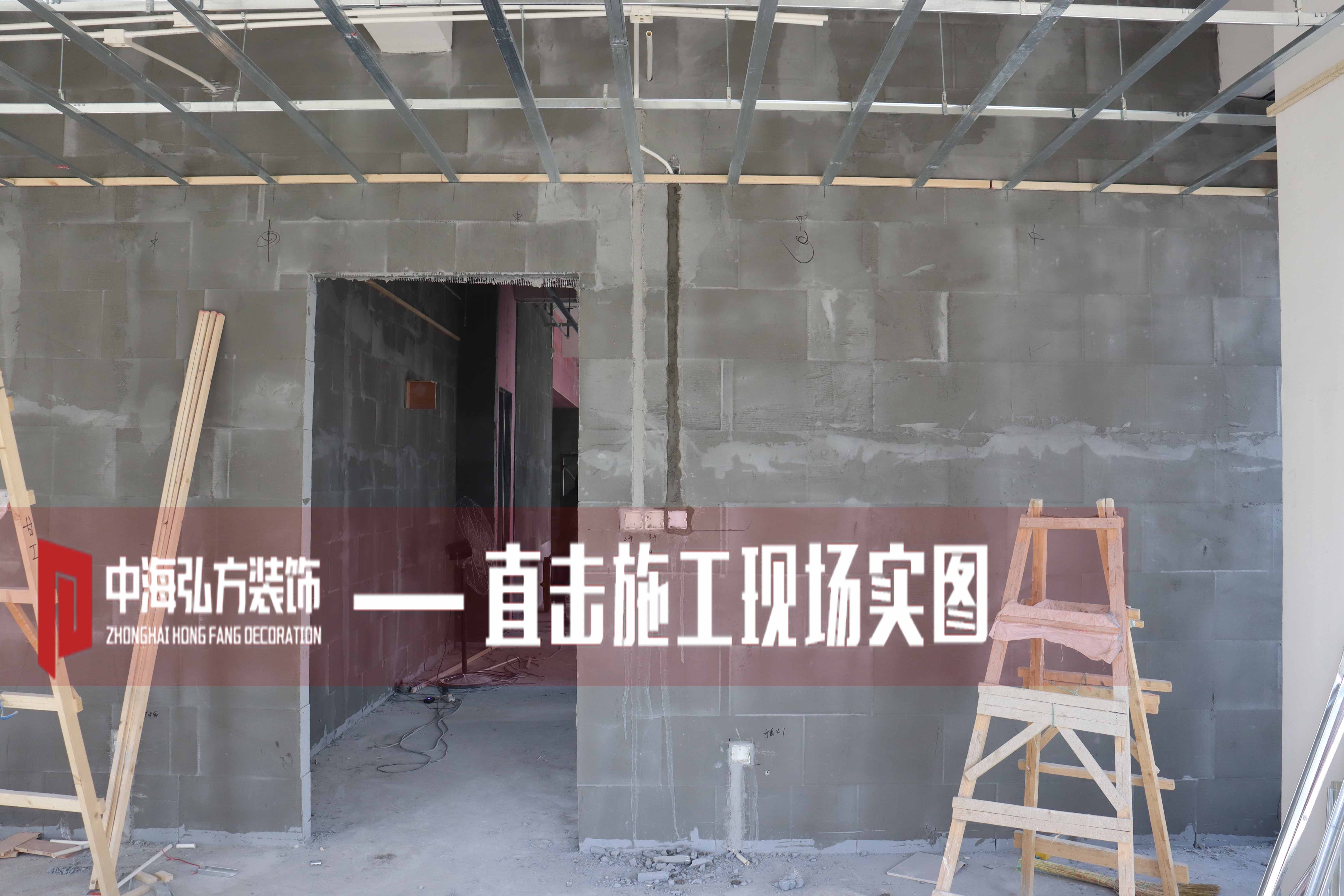 办公室装修施工巡检，多个项目施工进行中(图11)