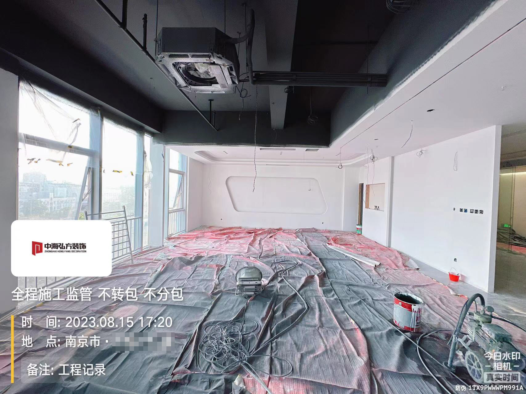 江苏**办公室装修施工巡检（2）(图14)