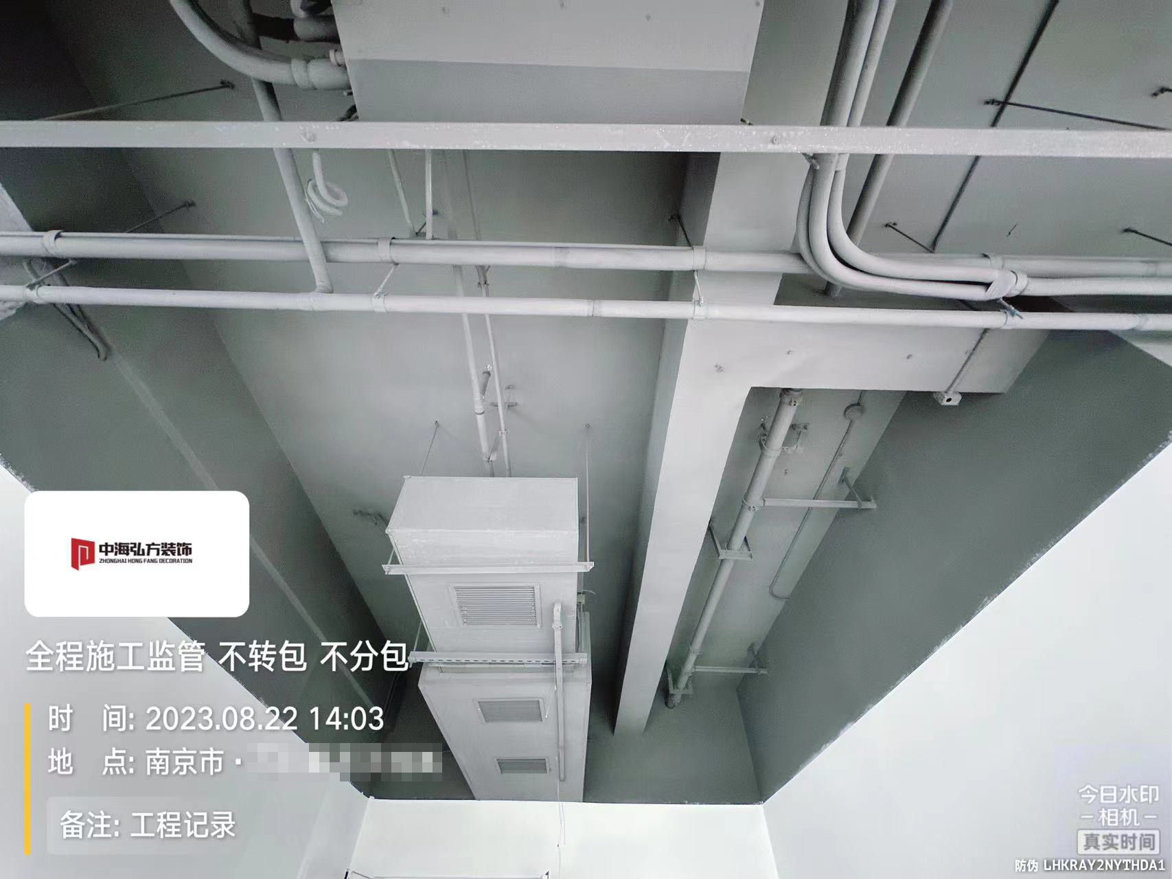 南京**电子办公室装修施工巡检（2）(图12)
