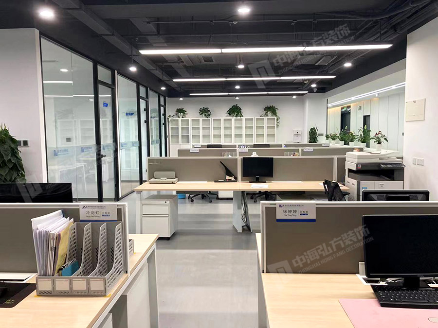 安杰科技办公室装修项目完工！(图8)